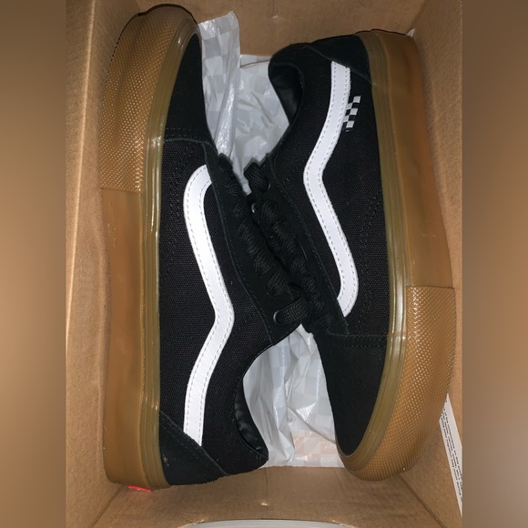 SKATE OLD SKOOL SHOE Black/Gum - Picture 2 of 3